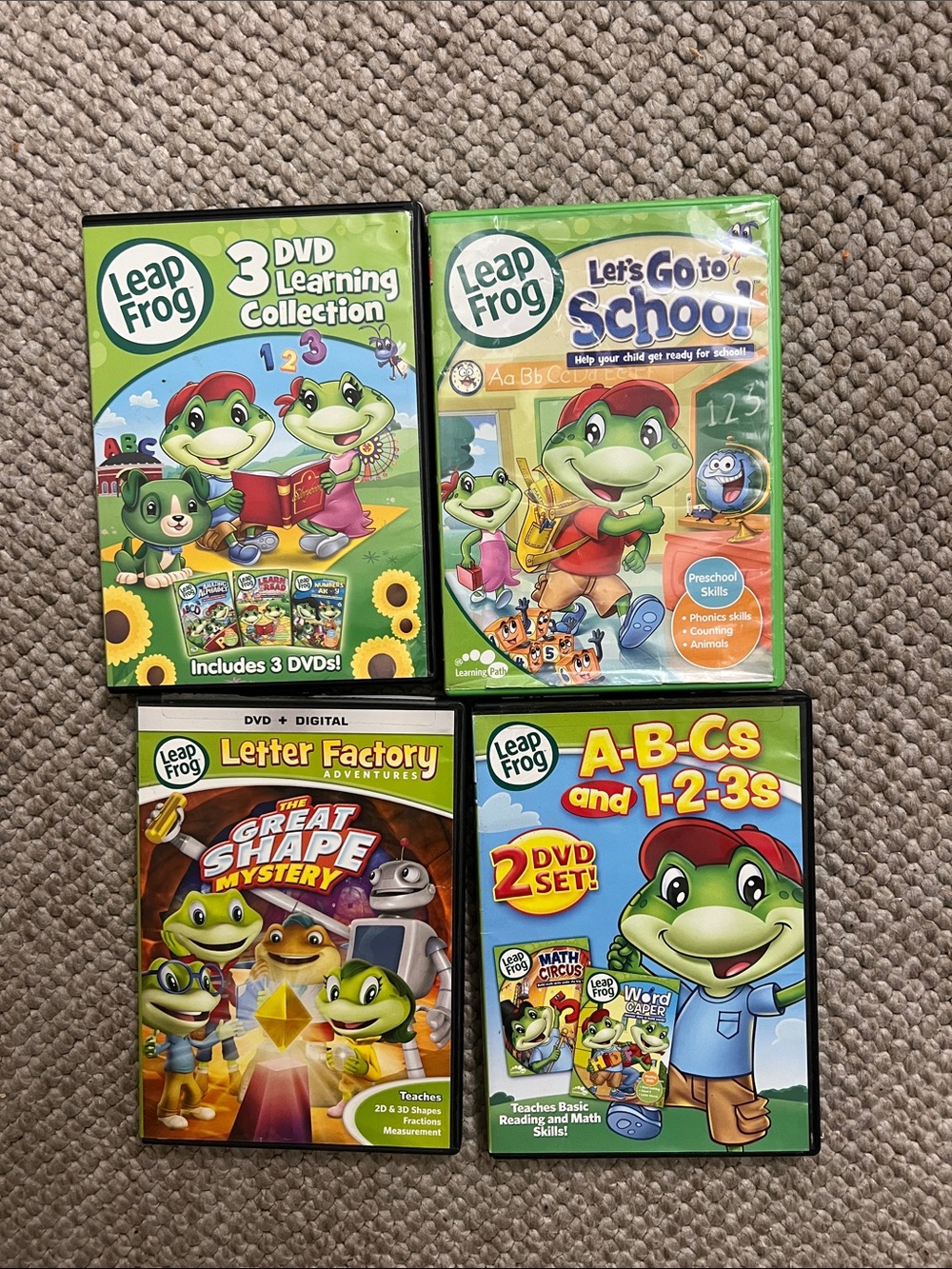 LeapFrog DVD Learning Set Bundle - Picture 3 of 8